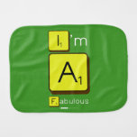 I'm
 A
 Fabulous  Burp Cloth