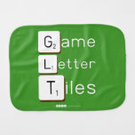 Game
 Letter
 Tiles  Burp Cloth
