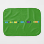 More Blessing Comes Like Flood  Burp Cloth