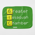Greater
 Issaquah
 Chamber  Burp Cloth