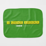 I love Joory   Burp Cloth