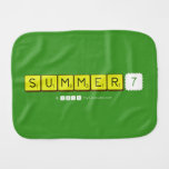 SUMMER7  Burp Cloth