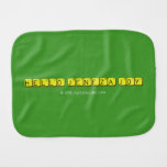 Hello jeneza joy   Burp Cloth