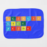 Periodic
 Table
 Writer  Burp Cloth