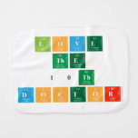 love
 The
 10th
 Doctor  Burp Cloth