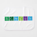 Estrellita  Burp Cloth