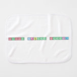 Happy Birthday saddie  Burp Cloth