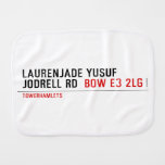 Laurenjade yusuf Jodrell rd  Burp Cloth