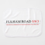 Fulham road  Burp Cloth