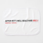 Upper Kettlwell Boulevard  Burp Cloth