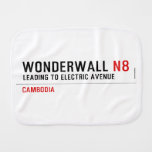 wonderwall  Burp Cloth