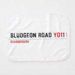 BLUDGEON ROAD  Burp Cloth