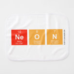 Neon  Burp Cloth