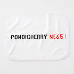 Pondicherry  Burp Cloth