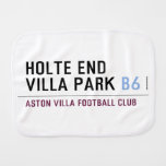 HOLTE END VILLA PARK  Burp Cloth