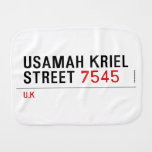 usamah kriel street  Burp Cloth