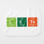 Lets  Burp Cloth