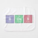 boss  Burp Cloth