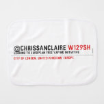 @ChrisSanClaire  Burp Cloth