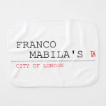 franco    mabila's  Burp Cloth