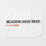 Meadowlands Road  Burp Cloth