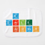  a
 darle
  atomos  Burp Cloth