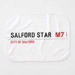 Salford star   Burp Cloth