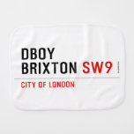 DBOY BRIXTON  Burp Cloth