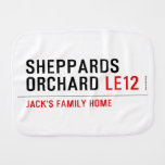 sheppards orchard  Burp Cloth