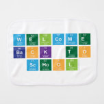 Welcome
 Back to
 School  Burp Cloth
