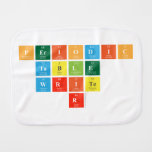 Periodic
 Table
 Write
 r  Burp Cloth