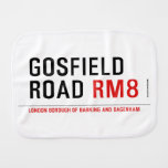 Gosfield Road  Burp Cloth