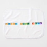 Happy Spring Break  Burp Cloth
