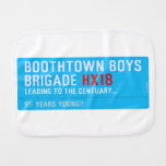 boothtown boys  brigade  Burp Cloth