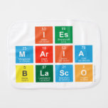 IES
 MARIA 
 BLASCO  Burp Cloth