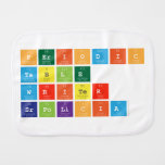 Periodic
 Table
 Writer
 srpolicia  Burp Cloth