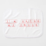 I'm having
 my period  Burp Cloth
