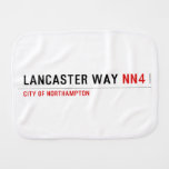 Lancaster Way  Burp Cloth