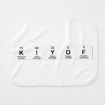 Kiyof  Burp Cloth