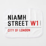 Niamh Street  Burp Cloth
