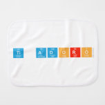 Ti adoro  Burp Cloth