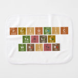 Periodic
 Table
 Writer  Burp Cloth