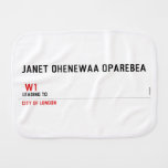 JANET OHENEWAA OPAREBEA     Burp Cloth