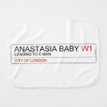ANASTASIA BABY  Burp Cloth