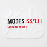 MODES  Burp Cloth