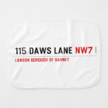 115 DAWS LANE  Burp Cloth