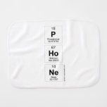 p
 ho
 ne  Burp Cloth