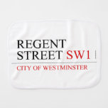 REGENT STREET  Burp Cloth