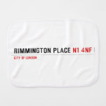 Rimmington Place  Burp Cloth