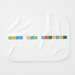 Snowy Owl Scientist  Burp Cloth